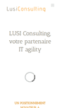 Mobile Screenshot of lusiconsulting.com